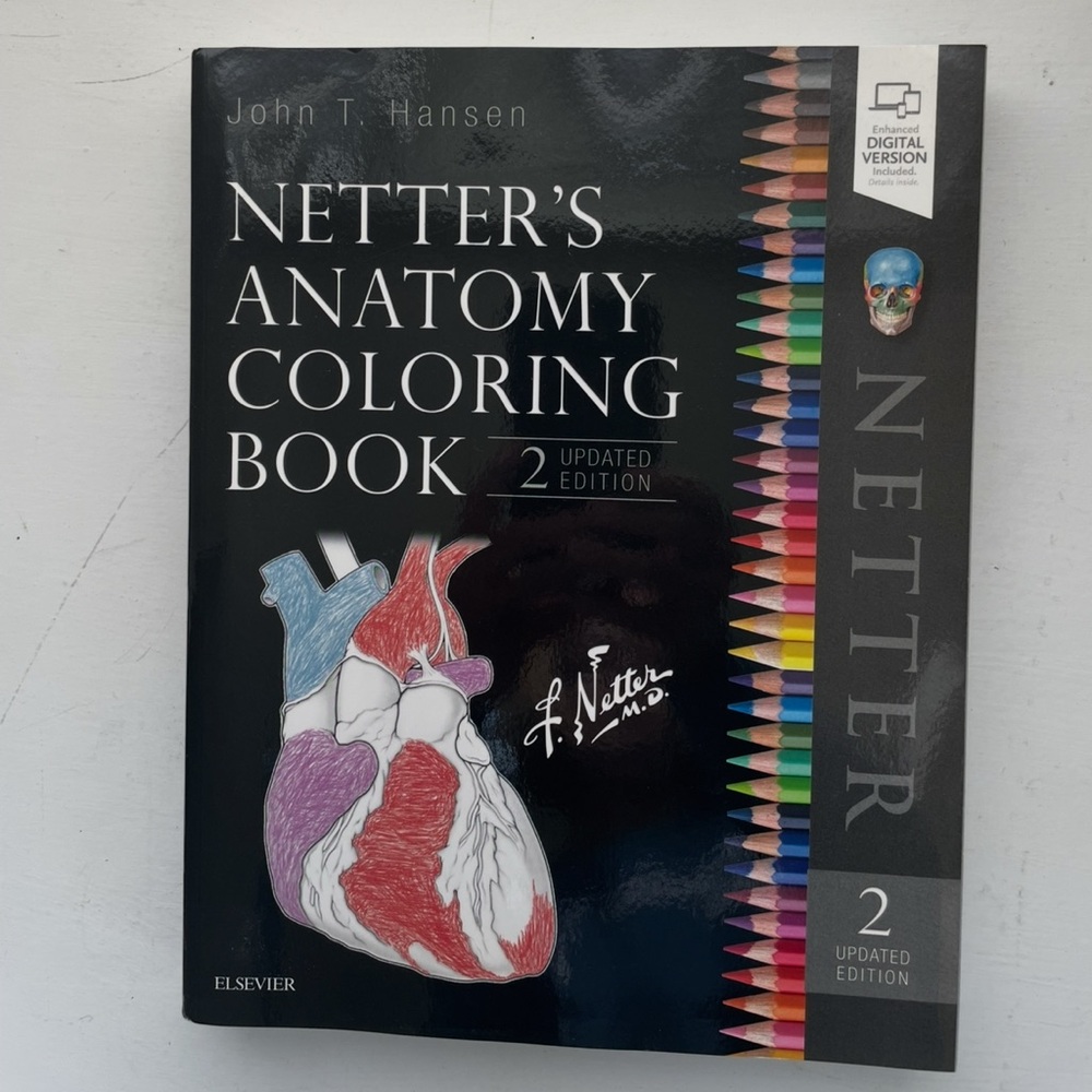 Netter's Anatomy Coloring Book 2nd Edition